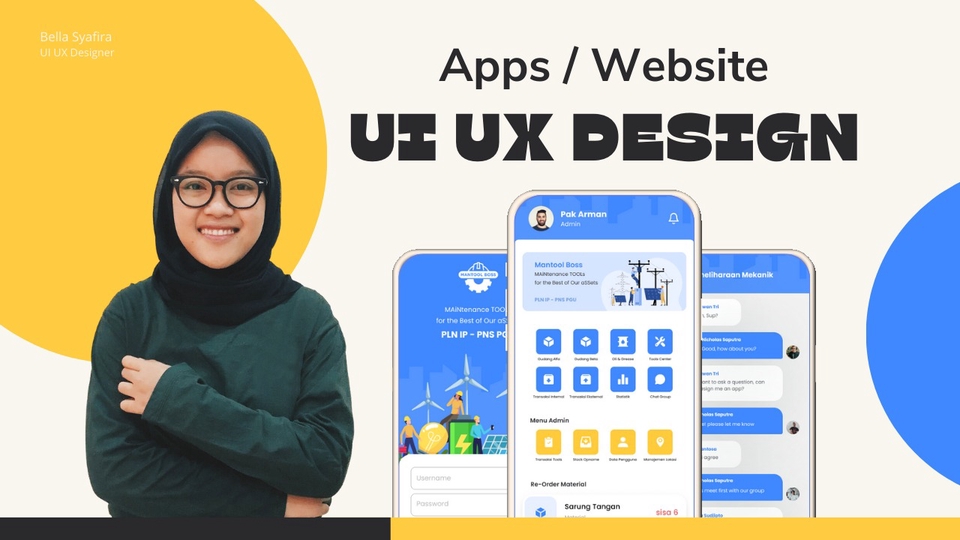 Desain UI/UX Aplikasi & Website Custom untuk Bisnis dan Perusahaan 
