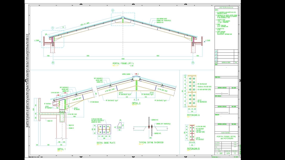 CAD Drawing - Desain gambar mechanical 2D & 3D - 4