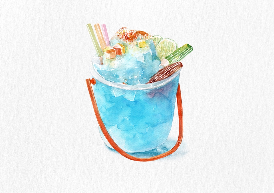 วาดภาพประกอบ - รับวาดภาพประกอบสีน้ำ Watercolor Illustration - 14