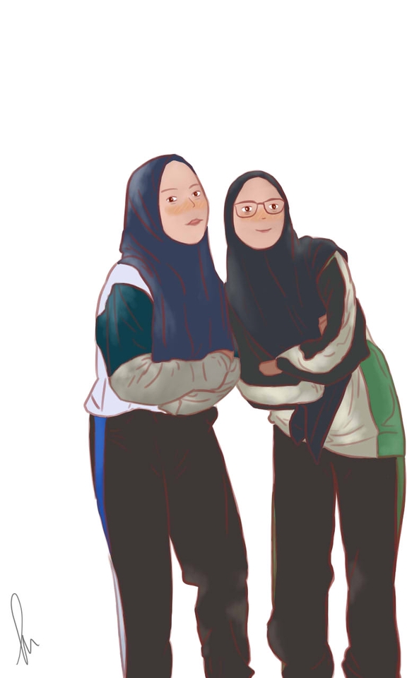 Gambar dan Ilustrasi - ILUSTRASI POTRAIT WAJAH HARGA TERJANGKAU - 5