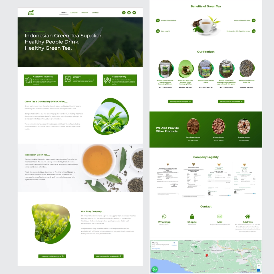 Web Development - Pembuatan Website Company Profile Perusahaan Ekspor - 3