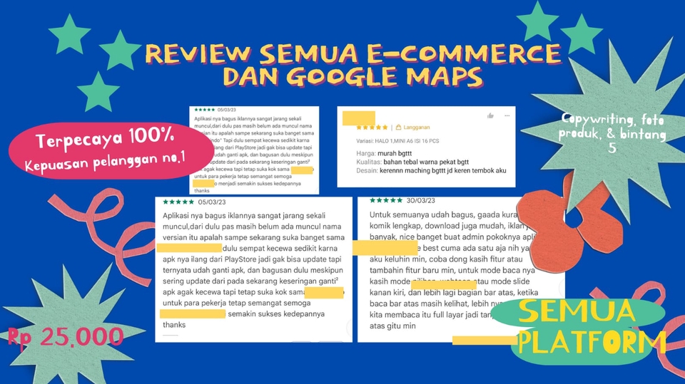 Memberi Review - Review Produk Bintang 5 - cepat dan orisinil - 4