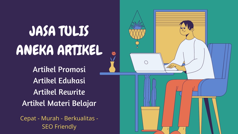 Jasa Lainnya - Jasa Tulis Aneka Artikel, 1-3 Hari Jadi - 1