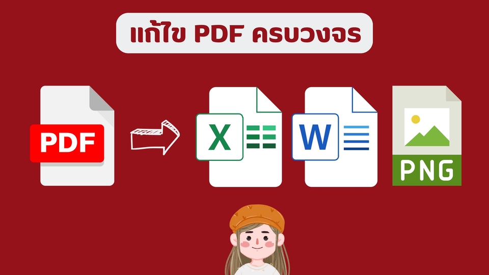 พิมพ์งาน และคีย์ข้อมูล - รับพิมพ์ทุกอย่าง / รับออกแบบ Presentation/แก้ไข PDF ครบวงจร (ไม่รับงานสีเทา) - 3