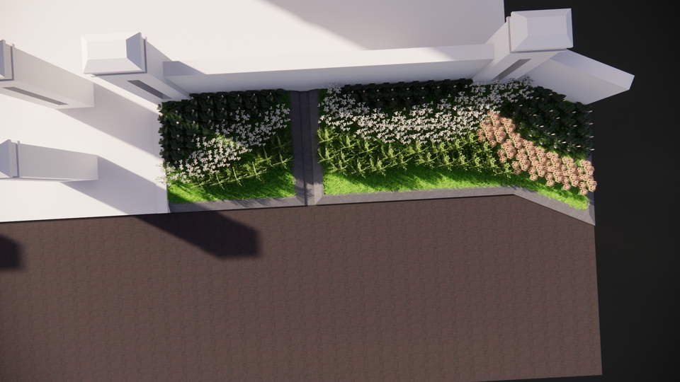 3D & Perspektif - Desain Lanskap Taman Rumah - Taman Lingkungan - 3 Hari Selesai gambar 2D & 3D - 5