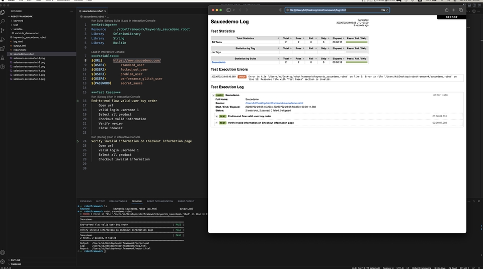 Automate UI Testing [ Playwright , Cypress and Robot Framework ]