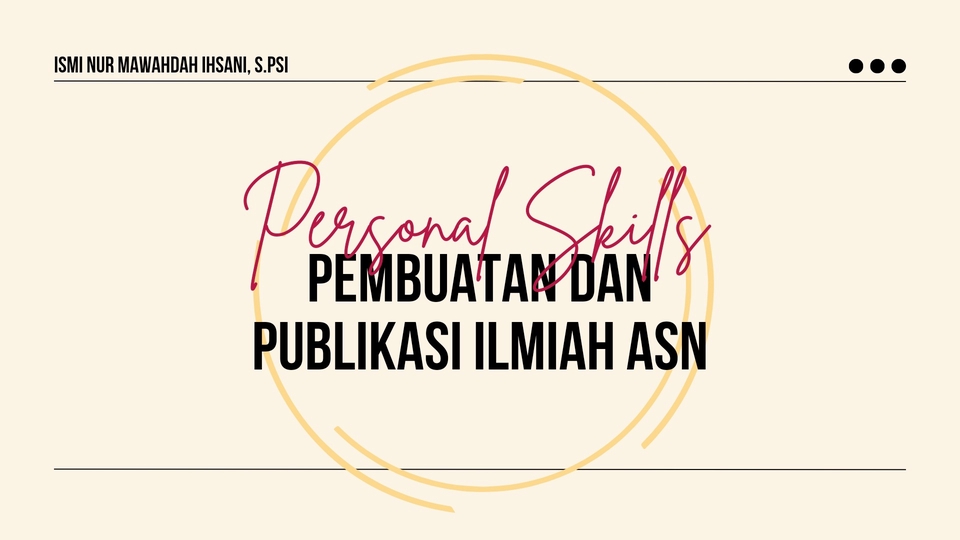 Pengetikan Umum - Pembuatan Artikel/Jurnal PTK/PTS untuk kenaikan pangkat ASN - 1