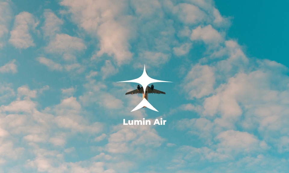 Jasa Desain Logo Online: Logo Pesawat Terbang untuk Lumin Air - Buat Logo, Desain Logo, Logo Perusahaan, Bikin Logo Online, Pembuat Logo