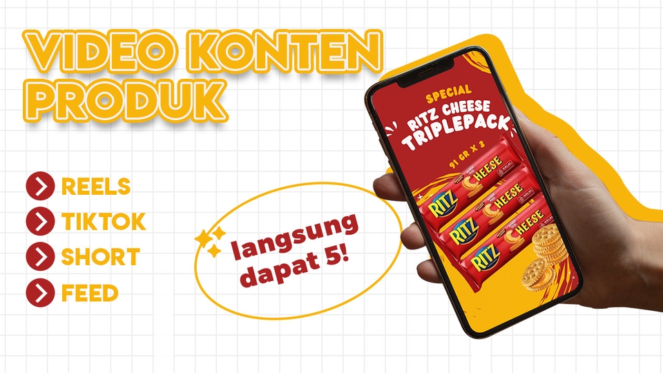 Jasa Editing Video Online Berkualitas & Profesional - EDITING VIDEO PRODUK, LANGSUNG DAPAT 5! REELS, TIKTOK, SHORT & FEED