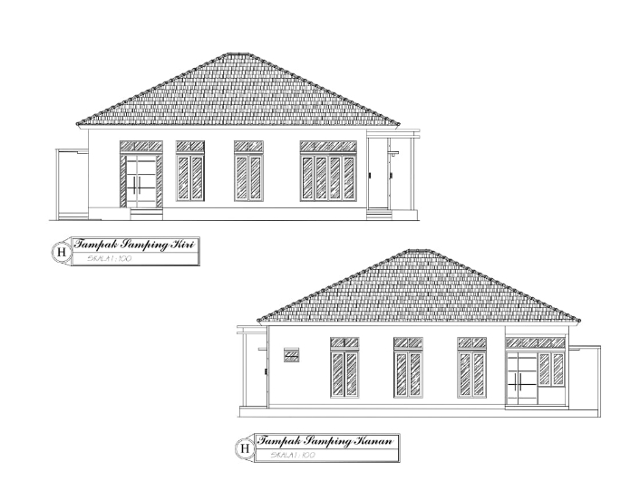 3D & Perspektif - Jasa arsitek rumah, kantor, gedung, gapura, taman - 11