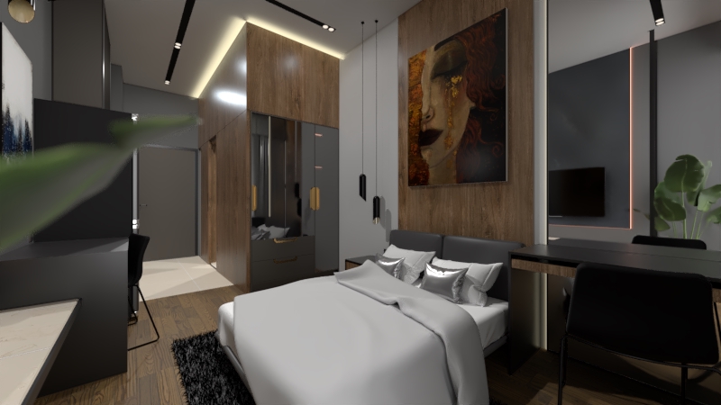 3D & Perspektif - Home / Apartment Interior Design - 10
