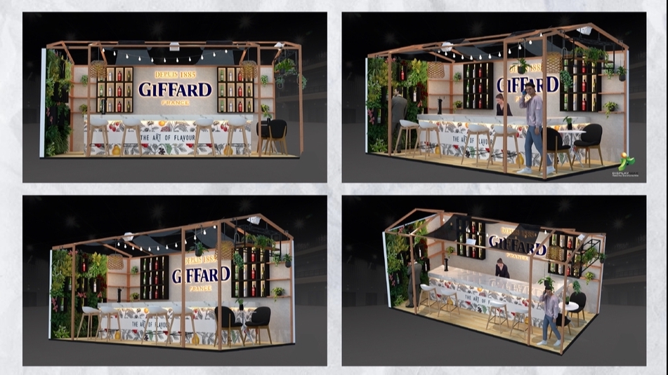 3D Perspective - ่รับออกแบบ 3D โครงสร้างบูธงานอีเว้นท์ Event, Exhibition , งานแสดงสินค้า, Kiosk, ร้านค้าและร้านอาหาร - 2