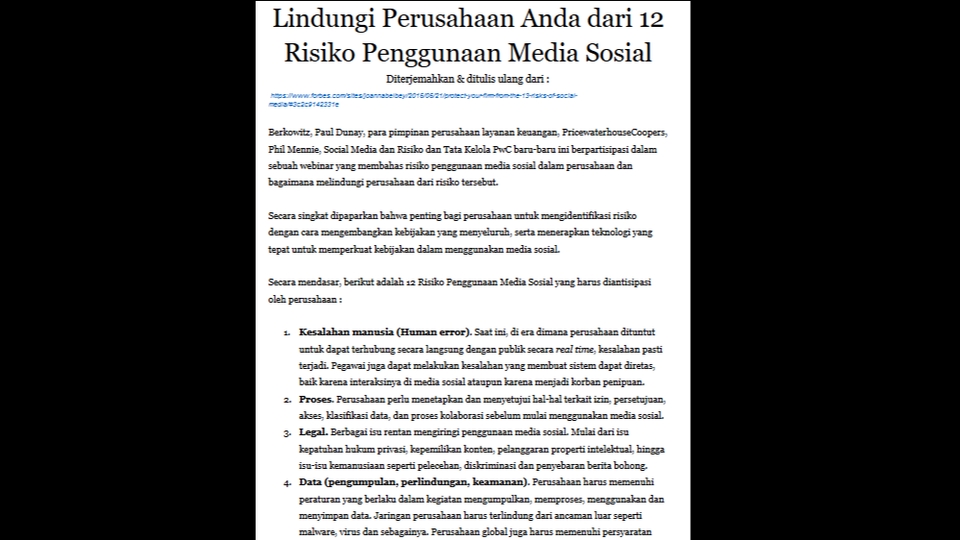 Penerjemahan - Penerjemah Bahasa Inggris ke Bahasa Indonesia (Reliable) - 1