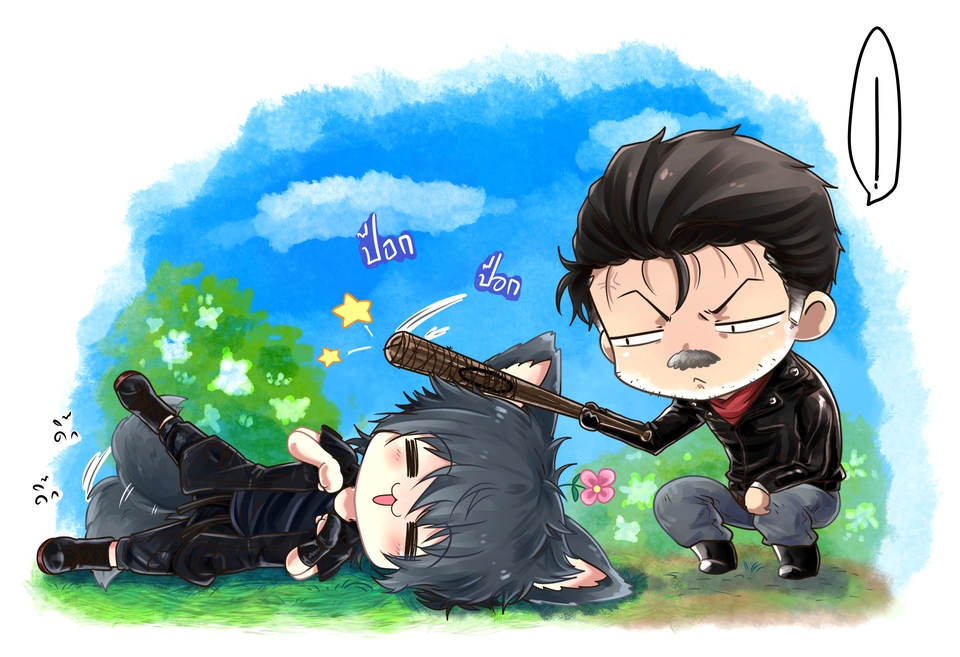 วาดแฟนอาร์ต - รับ Commission วาดภาพลงสีตัวการ์ตูน ลายเส้นสไตล์ญี่ปุ่นจ๋า - 2