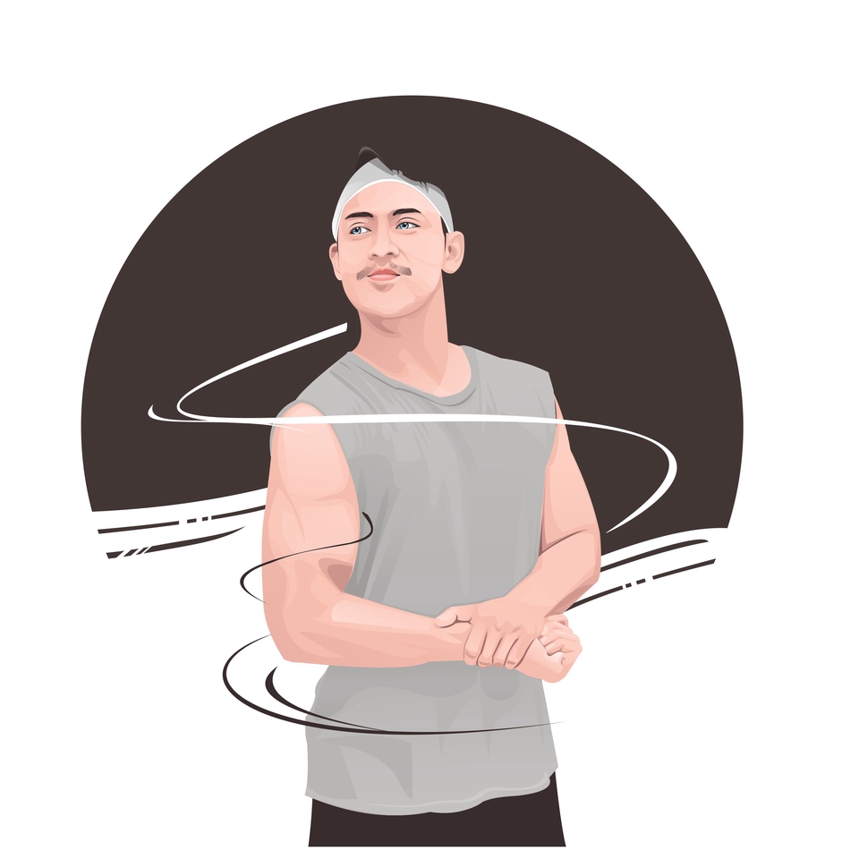 Gambar Potret - Desain Vector Portrait - 3