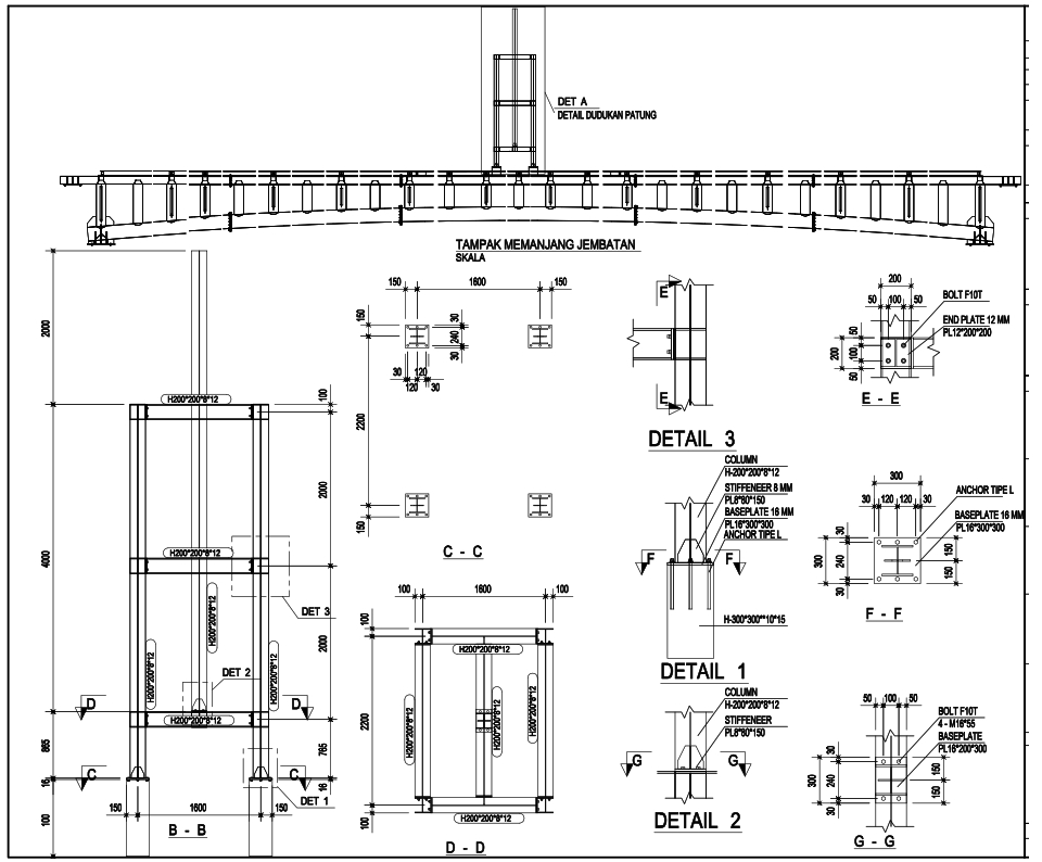 CAD Drawing - Jasa gambar kerja 2D Autocad, DED, IMB, As Built Drawing dan Shop Drawing - 3