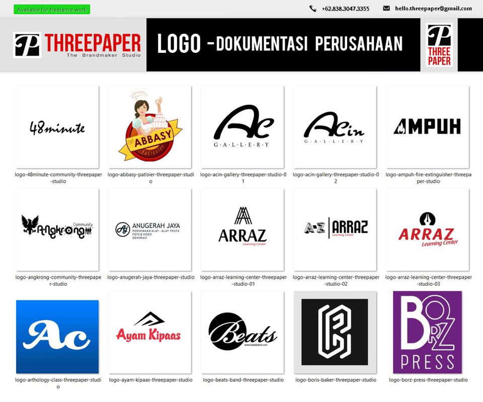 Logo - Jasa Desain Branding Logo Profesional Untuk Perusahaan UKM, Start-up Sampai Ke perusahaan Besar - 4