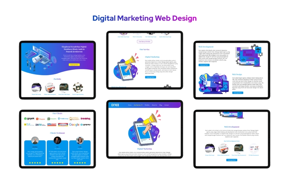 Desain Web - Saya akan men-Design Website dan Aplikasi anda dengan Visual dan User Experience yang menarik - 7