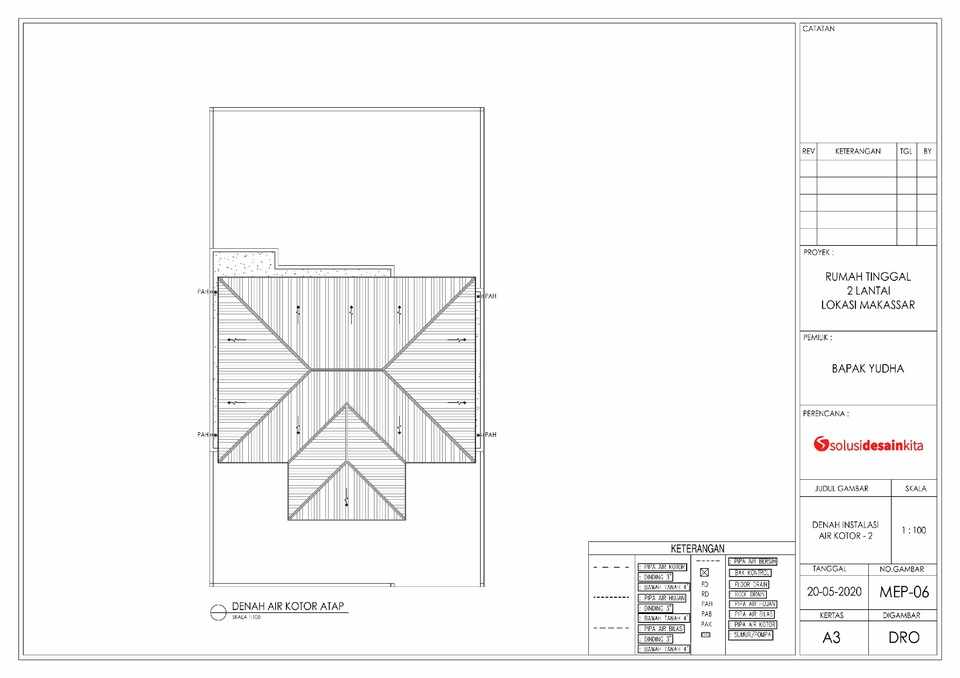 CAD Drawing - GAMBAR KERJA PROFESIONAL - 20