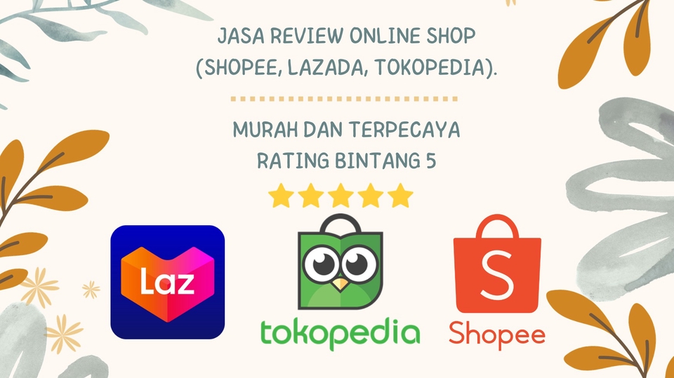 Memberi Review - Jasa Review Online Shop (Shopee, Tokopedia, Lazada) - 1