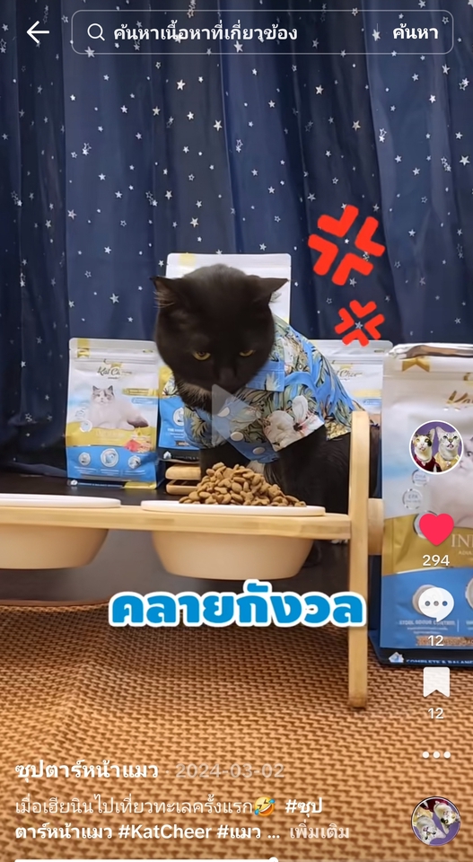 รับรีวิวสินค้า รีวิวอาหาร จ้างเน็ตไอดอล เน็ตไอดอลรีวิว รีวิวแมว แมว