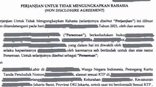 Hukum - Penyusunan Kontrak / Perjanjian / MoU - 2