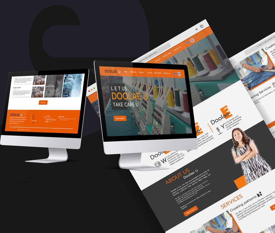 UX/UI Design for Web & App - รับออกแบบWeb Design UX/UI ทันสมัย แบรนเนอร์เว็บ ตามคอนเซ็ปของลูกค้า (ส่งงาน PSD File) - 7