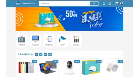 Jasa Pembuatan Website Terbaik dan Profesional - Aplikasi E-comerce