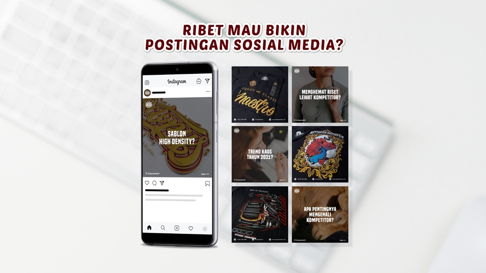 Banner Online - Desain Konten Feed Instagram Banner Post, Promo Story Sosial Media - 5