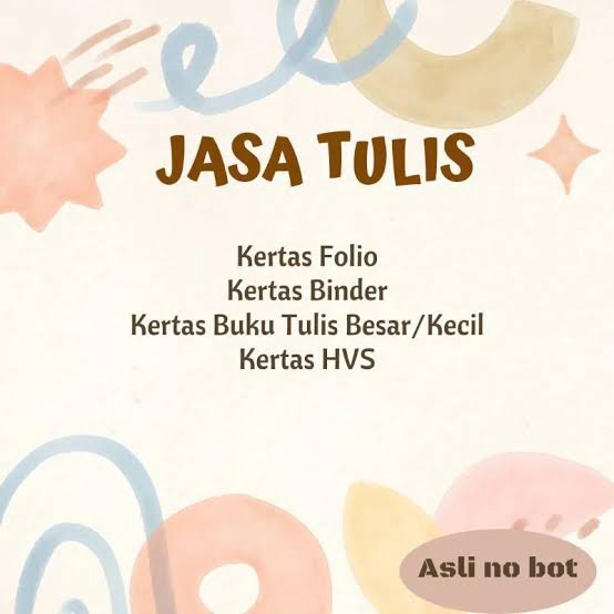 Jasa Lainnya - JASA TULIS TANGAN CEPAT, RAPI, TELITI DAN MURAH - 3