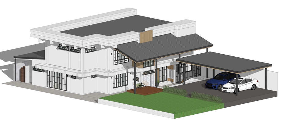 3D Perspective - รับทำ 3D Perspective (Exterior/Interior) รับขึ้นโมเดล 3D - 18