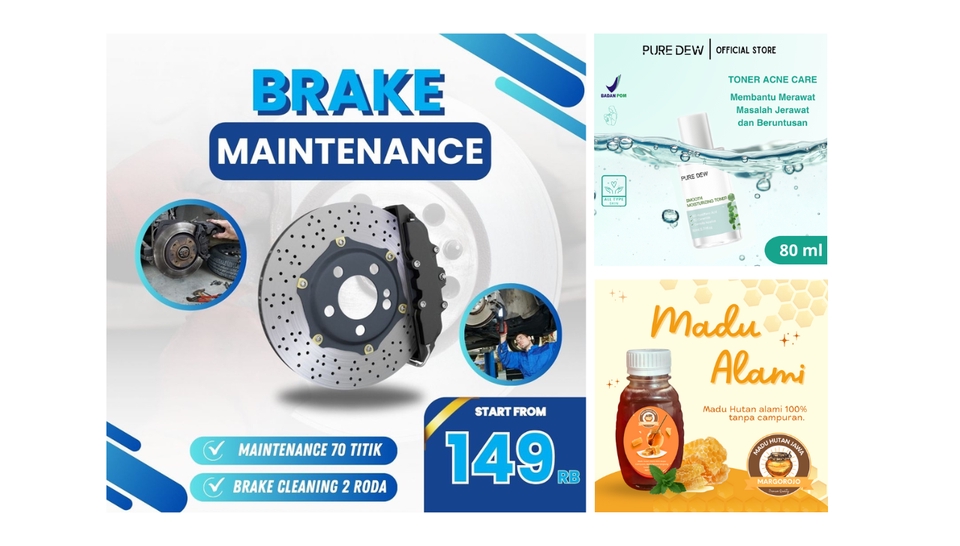 Jasa Desain Banner Instagram, Banner Promosi Website, dan Layanan Desain Banner Lainnya.