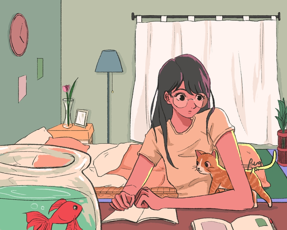 วาดภาพประกอบ - วาดภาพประกอบ ลายเส้นสเก็ตช์ - 5