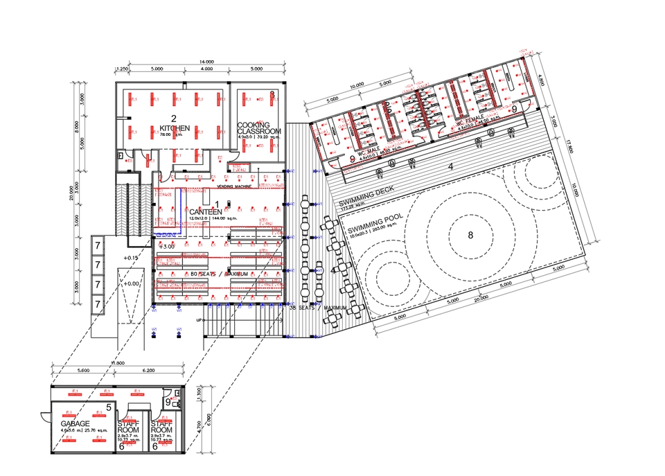 เขียนแบบวิศวกรรมและออกแบบโครงสร้าง - ออกแบบและคำนวณแสงสว่างทั้งภายในและภายนอกอาคารด้วยโปรแกรม Dialux Evo เขียนแบบผังไฟฟ้าแสงสว่าง - 27