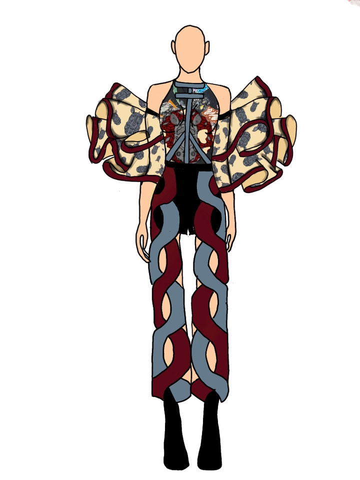 Desain Kaos & Motif - Design Busana Ilustrasi - 9