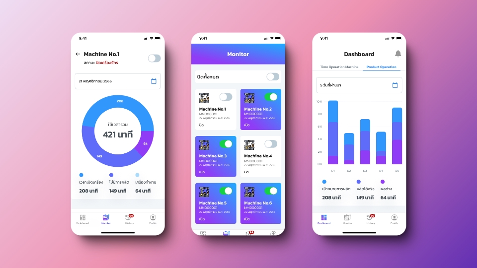 ออกแบบแอพพลิเคชั่น UI UX สวยงาม ใช้งานง่าย