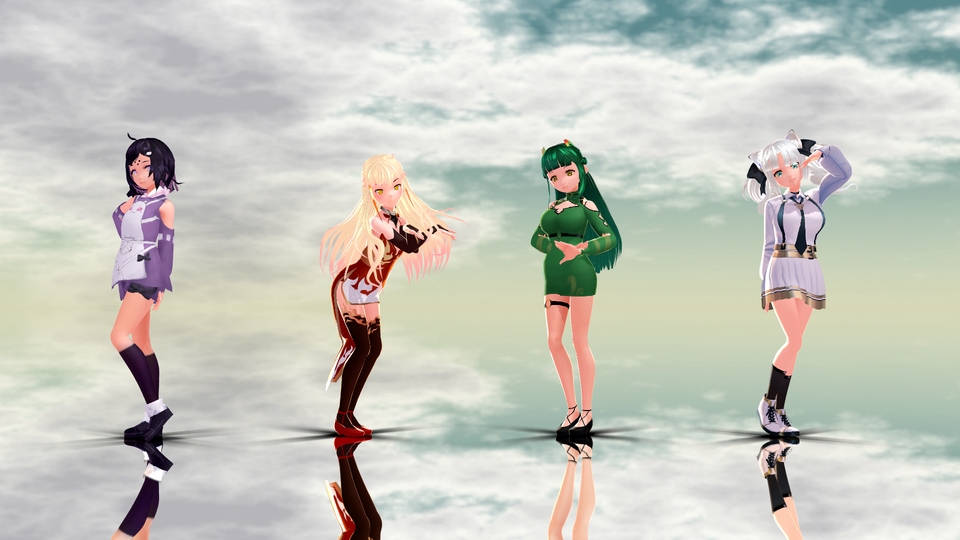 ทำโมเดล 3D - รับทำโมเดล 3D Model จากโปรเเกรม vroid สามารถรับลงใน Vrchat ได้ - 22