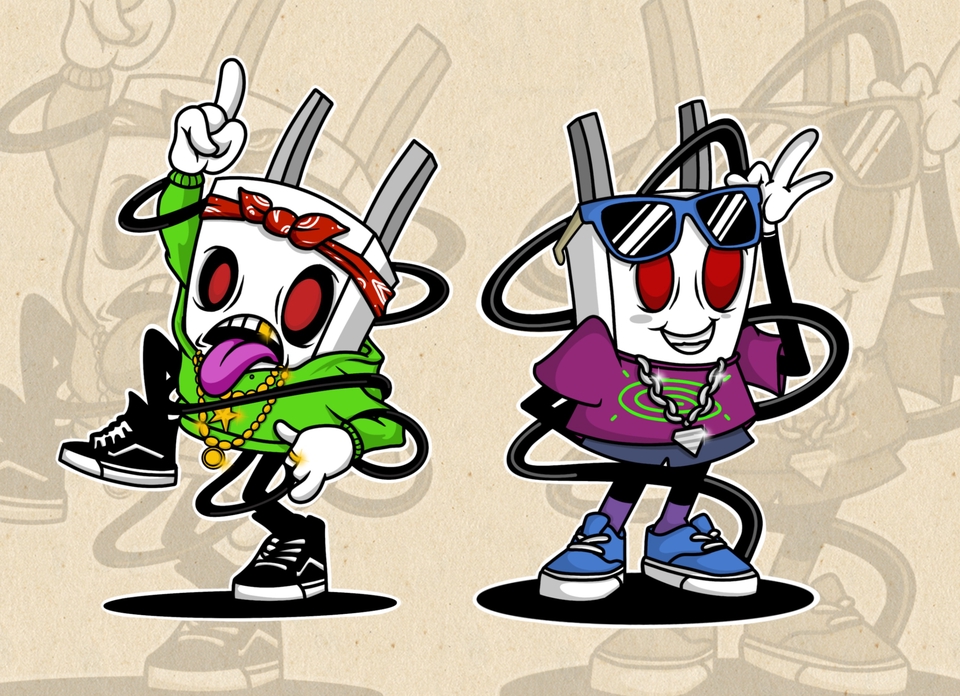 Logo - DESAIN LOGO MASKOT & KARTUN - BEBAS REVISI - 7