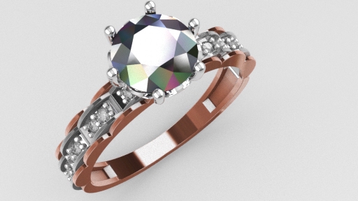 3D & Perspektif - pembuatan 3d Jewelry - 2