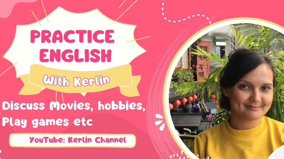 Les / Kursus Bahasa Korea Online - Praktek Bahasa Inggris 1jam with fun way