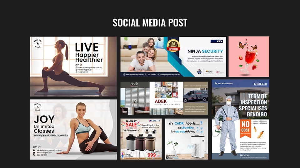 Banner โฆษณา - ออกแบบกราฟิก Social media ทุกรูปแบบ - 6