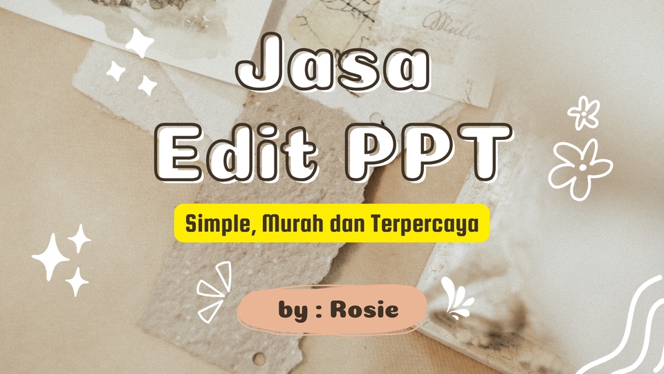 Presentasi - JASA EDIT PPT SIMPLE, MENARIK DAN INFORMATIF UNTUK SEMUA JENIS TUGAS (SEKOLAH & KULIAH) - 1