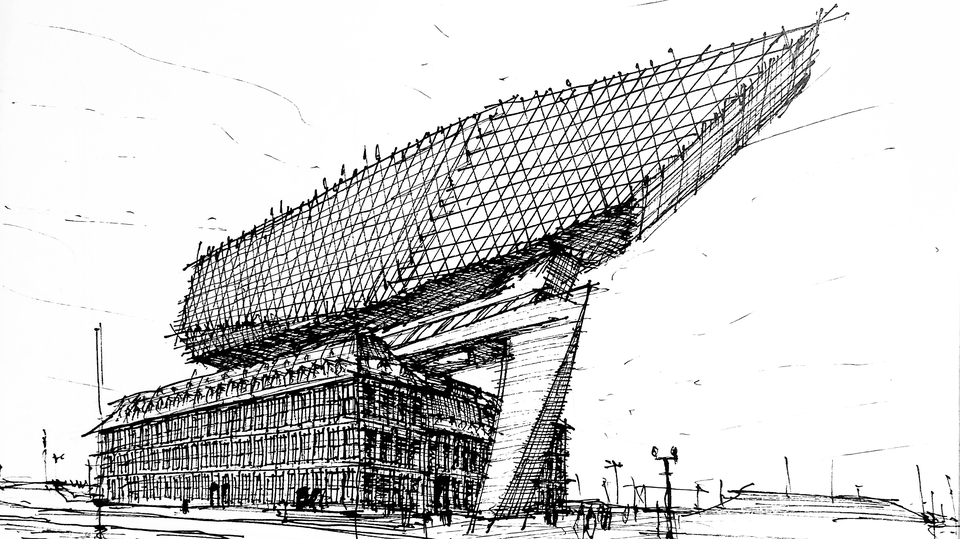 Gambar dan Ilustrasi - SKETSA ARSITEKTUR, URBAN, LANSKAP & KONSEP - 1