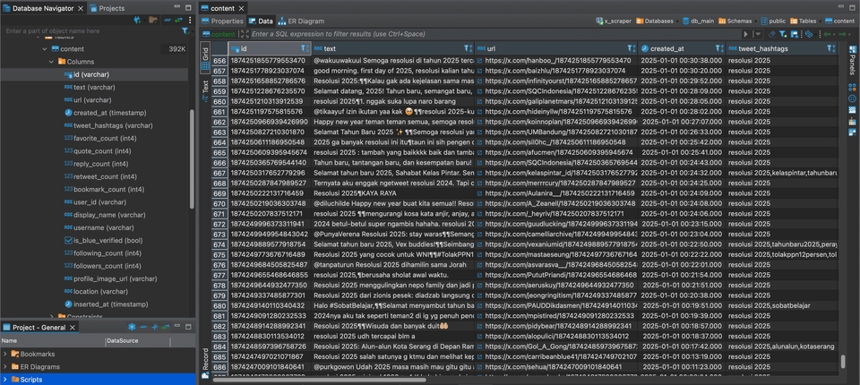 Jasa Lainnya - Jasa Scraping Twitter / X Post - 2
