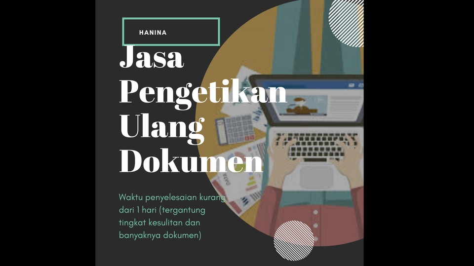 Pengetikan Ulang Dokumen Kurang Dalam 1 Hari