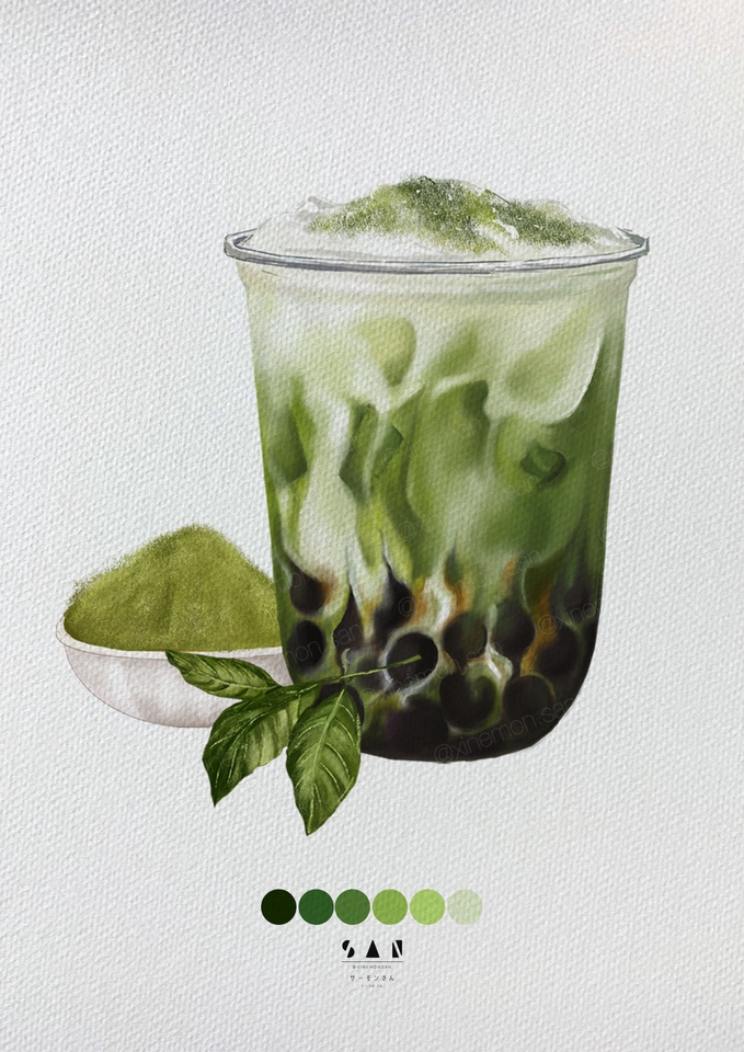 วาดภาพประกอบ - วาดภาพประกอบอาหารทุกชนิด - 23