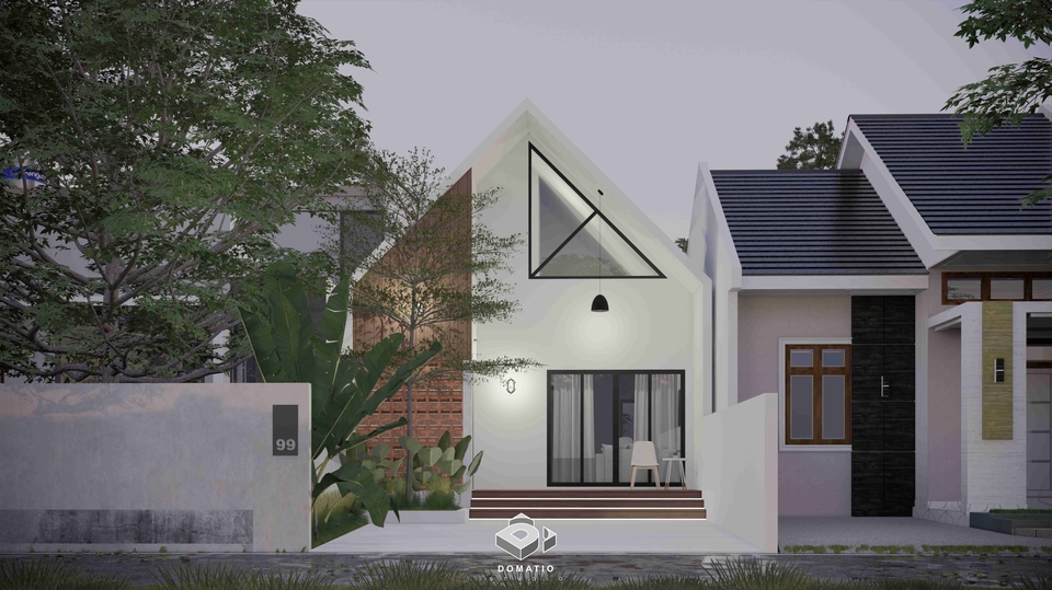 CAD Drawing - Jasa Desain Rumah Tinggal 2D/3D dan Detail Engineering Design (DED/Gambar Kerja) - 12