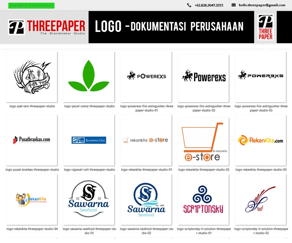 Logo - Jasa Desain Branding Logo Profesional Untuk Perusahaan UKM, Start-up Sampai Ke perusahaan Besar - 5