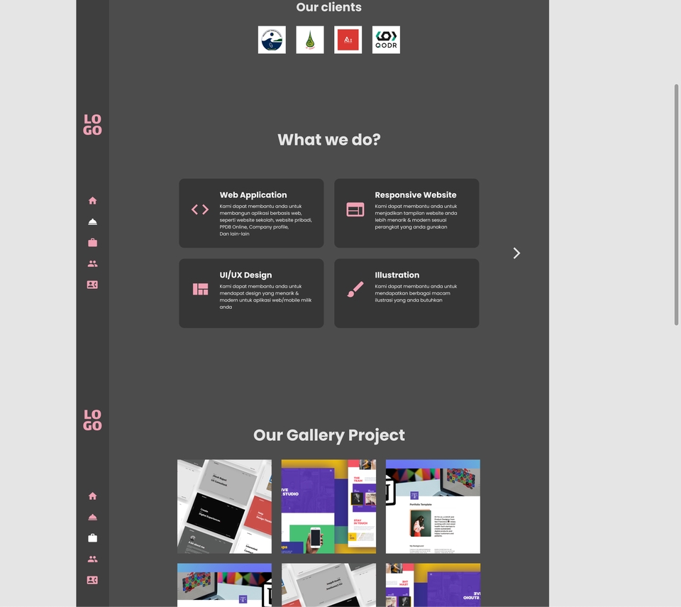 UI & UX Design - Pembuatan UI/UX Design Landing Page Website - 4