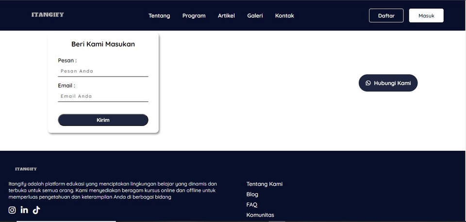 Web Development - Website Kursus Online - 6